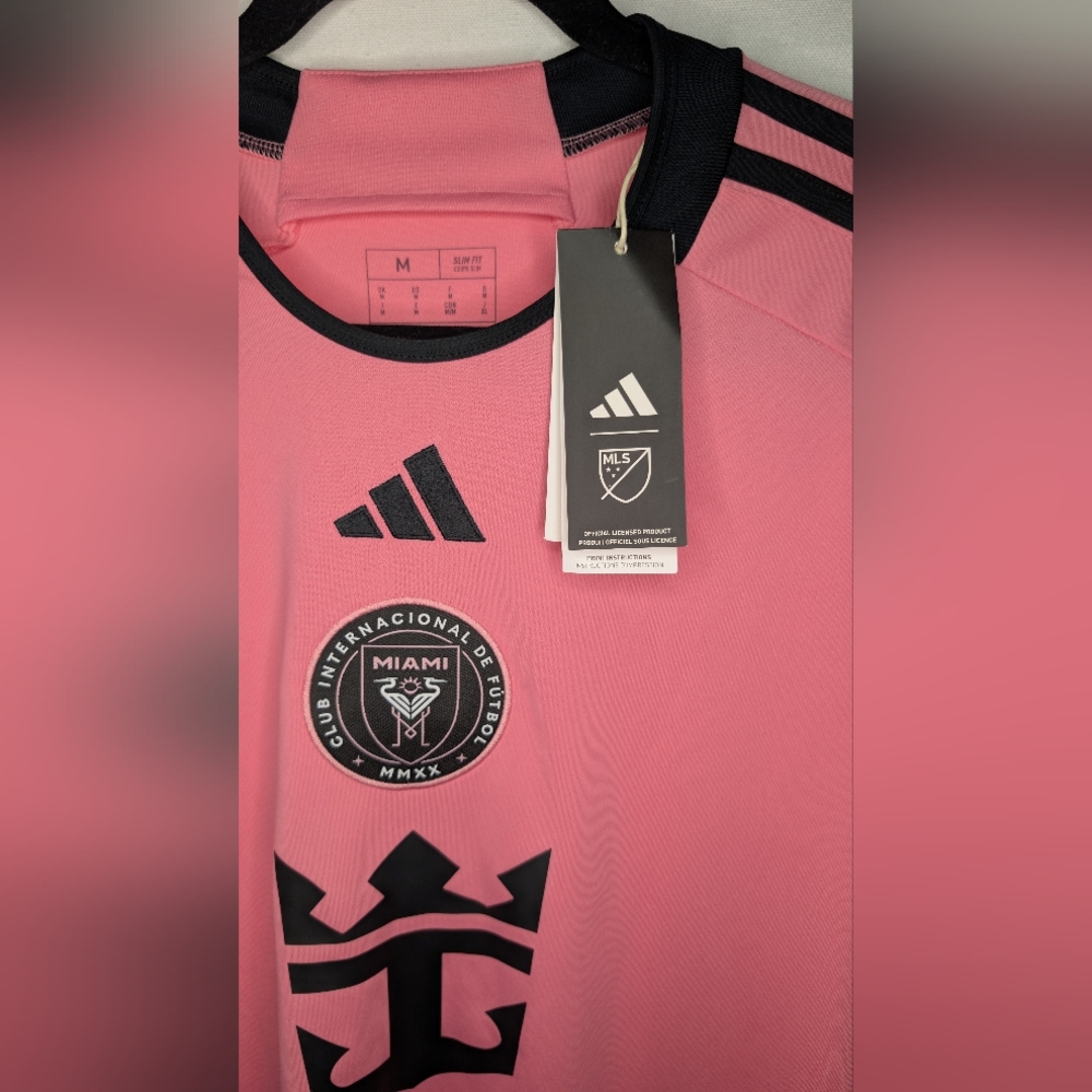 🔥 Inter Miami CF Luis Suárez #9 Jersey – Men’s Medium – 2023 Adidas Authentic - Picture 4 of 6